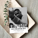 Search for black tie event birthday invitations Modern