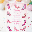 Search for high heel shoes party invitations Fashion
