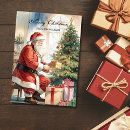 Search for antique santa christmas cards Xmas
