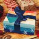 Search for snowflake christmas wrapping paper Retro