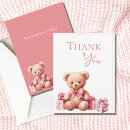 Search for bear pink cards Baby girl