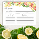 Search for lemon recipe cards Greenery