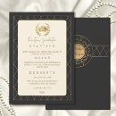 Search for traditional graduation invitations Gold
