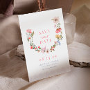 Search for spring save the date invitations wildflowers
