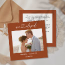 Search for just married wedding announcement cards Chic