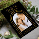 Search for art deco wedding save the dates Simple