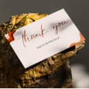 Search for thank you business cards Logo