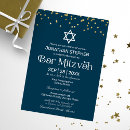 Search for blue confetti invitations Gold foil