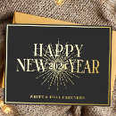 Search for your logo new years cards Elegant