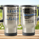 Search for police retirement mugs Law enforcement