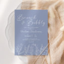 Search for periwinkle bridal shower invitations Trendy