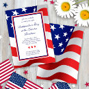 Search for us independence day invitations Patriotic