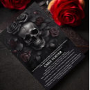 Search for spooky bridal shower invitations Skull