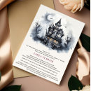 Search for haunted mansion invitations Gothic