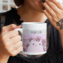 Search for floral cats mugs Kitty