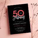 Search for fabulous 50th birthday invitations 50 year old