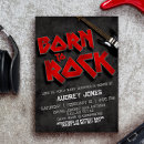 Search for rockstar baby shower invitations Rocker