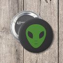 Search for green alien badges Space