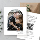Search for budget save the dates Black and white
