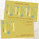 Search for food service business cards Bakery