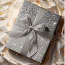 Search for glitter wrapping paper Silver