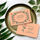 Search for makeup artist business cards floral