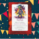 Search for scary birthday invitations Boy