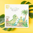 Search for dinosaurs napkins Modern