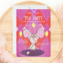 Search for mad tea party invitations Whimsical