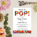 Search for shes about to pop baby shower invitations Gender neutral
