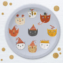 Search for cat paper plates Animal