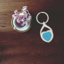 Search for turquoise pattern key rings Girly