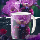 Search for purple iris mugs Elegant