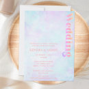 Search for pastel pink wedding invitations Retro