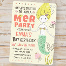 Search for cute mermaid invitations Fish