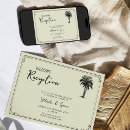 Search for beach wedding reception invitations Palm tree