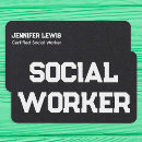 Search for social worker business cards Psychologist