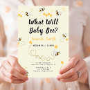 Search for bumblebee gender reveal invitations Honeybee