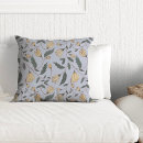 Search for green botanical cushions Hand drawn