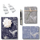 Search for owl christmas wrapping paper Watercolor