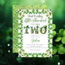 Search for irish party invitations Four leaf clover