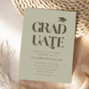 Search for bold graduation invitations Typography