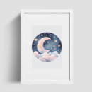 Search for moon and star nursery decor Cute