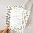 Search for monkey baby shower invitations A little wild one