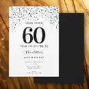 Search for look whos sixty invitations Modern