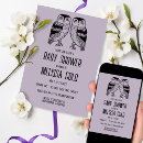 Search for twin shower invitations Modern