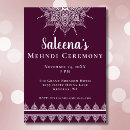 Search for mehndi ceremony invitations Modern