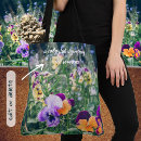 Search for pansy tote bags Botanical