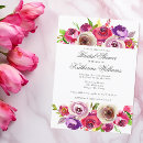 Search for fuchsia bridal shower invitations Chic