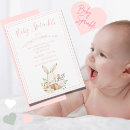 Search for floral baby sprinkle invitations Pink
